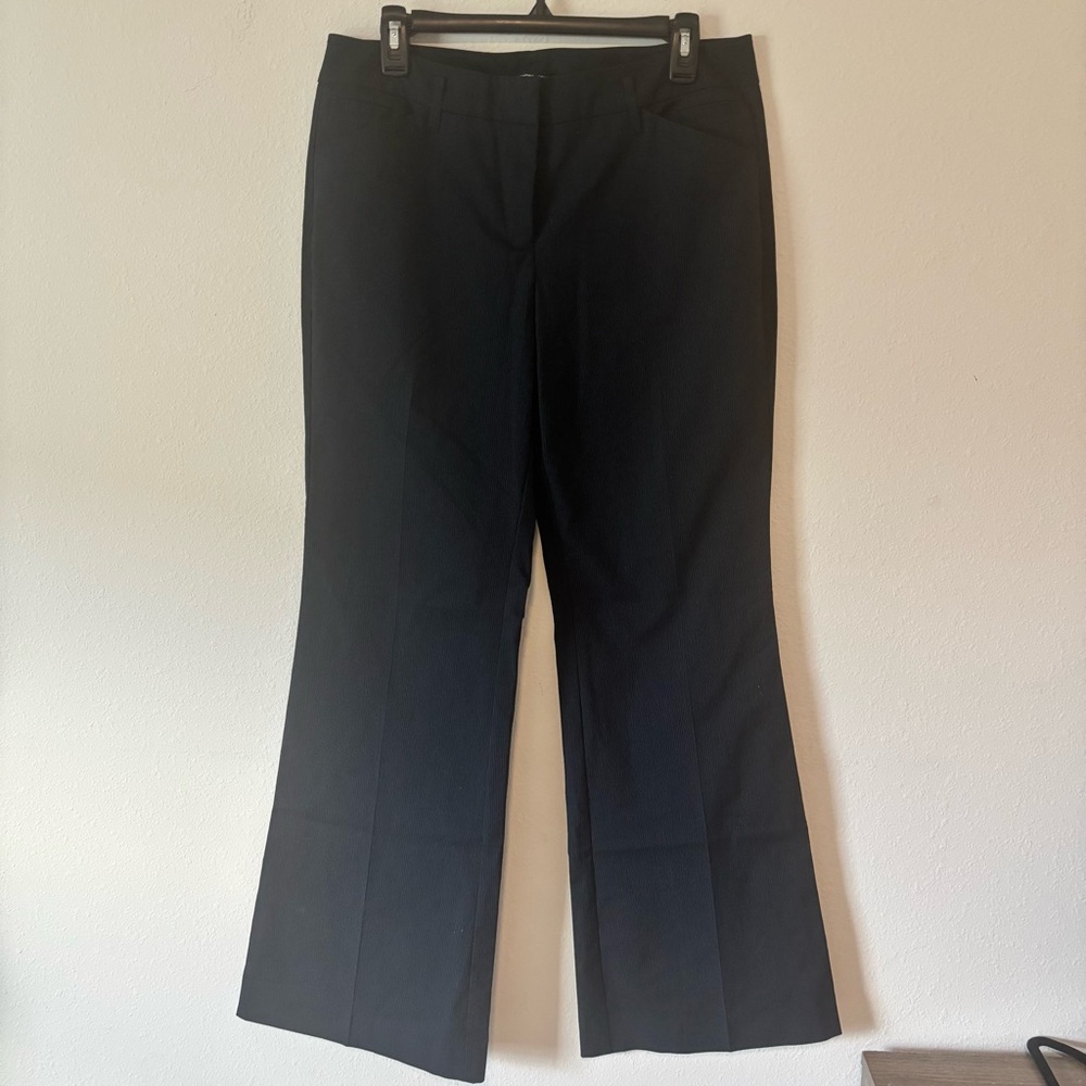 Women’s New York & Company Navy Blue Dress Pants – Size 10 – Bootcut Career Trou